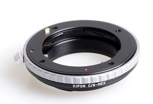 anelli adattatori obiettivi Contax g per Sony nex | anelli adattatori da Contax g a Sony nex milano