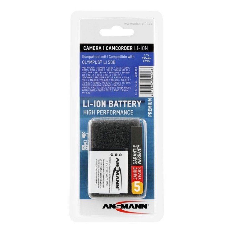 batteria polimeri di litio | batteria ioni di litio li-50b siena | batterie al litio li 50b a modena