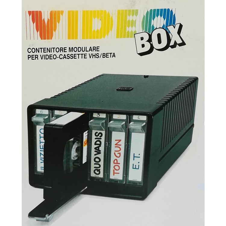 Tresor Porta Cassette VHS, Cassetta VHS C, Cassetta VHS Adattatore, VHS-C Lettore, Videocassette 8mm
