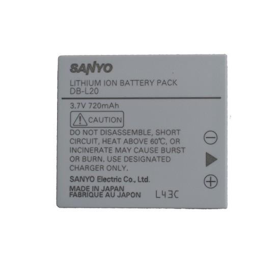 batterie sanyo li-ion a pordenone | battery sanyo db-l50 1900mah pisa | batterie per sanyo xacti