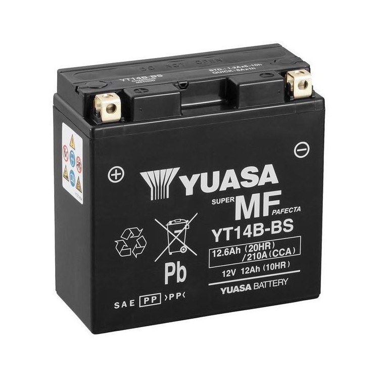 Vendita Batterie Yuasa a Genova | Yuasa YTX14-BS Genova | Cosa Significa la Sigla BS sulle Batterie