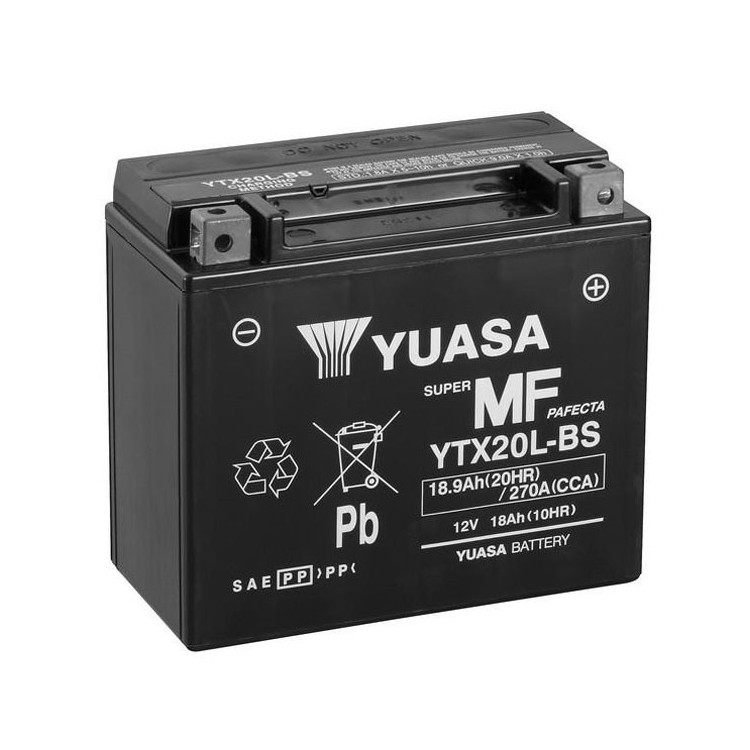 YTX20L-BS Litio Genova | Catalogo Batterie Auto | Batteria Yuasa per Auto | Batteria Yuasa Catalogo