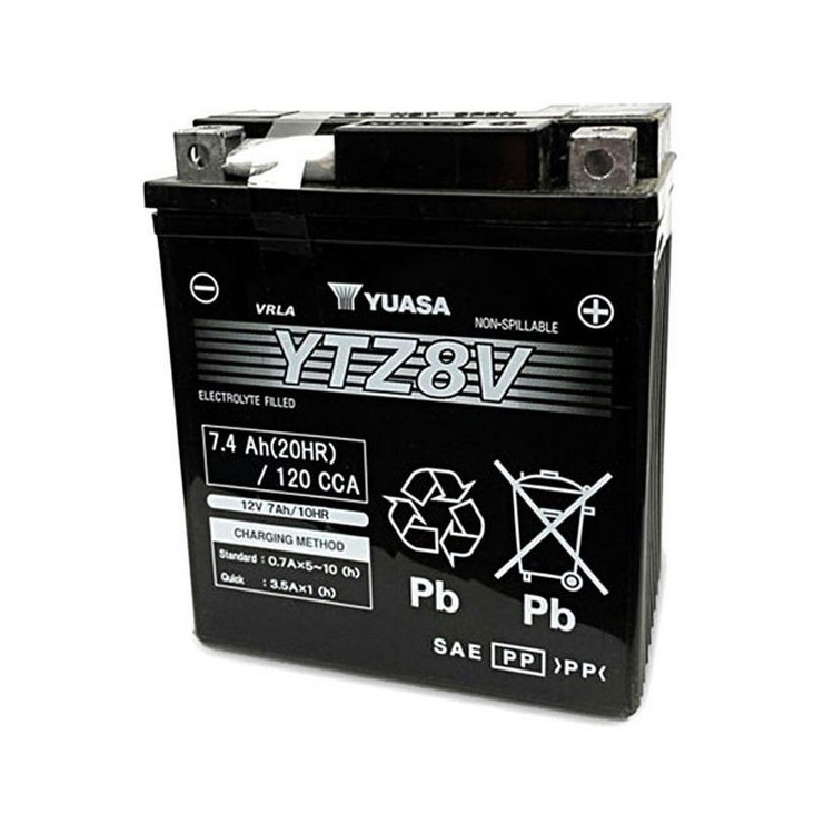 Batterie YTZ8V Lithium a Genova | YTZ8V Battery Equivalent | Differenza tra Yuasa TTZ10S e YTZ10S