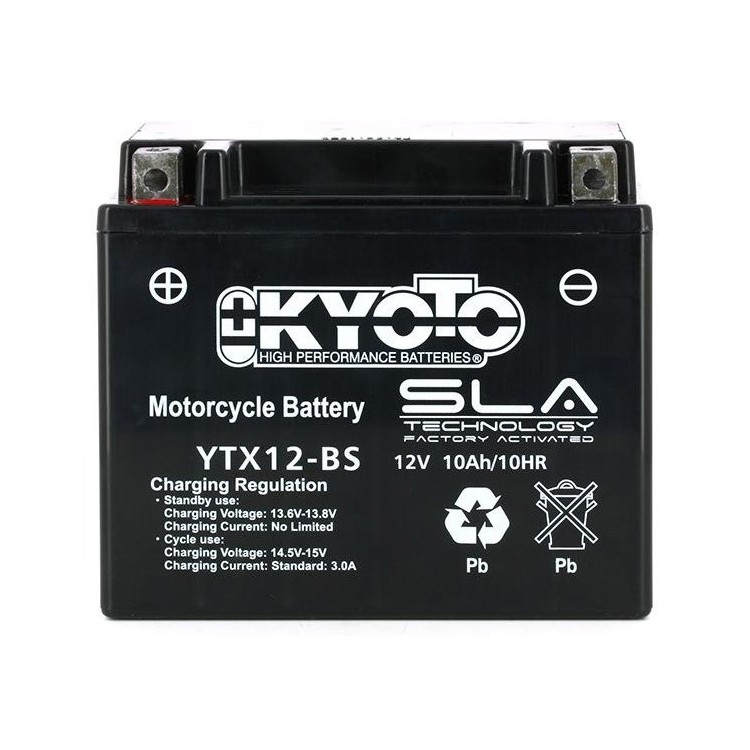 Tresor Batteria Moto 12V 10Ah YTX12-BS, Batteria Moto YTX12-BS, Vendita Batterie  Moto, Batterie Moto Milano