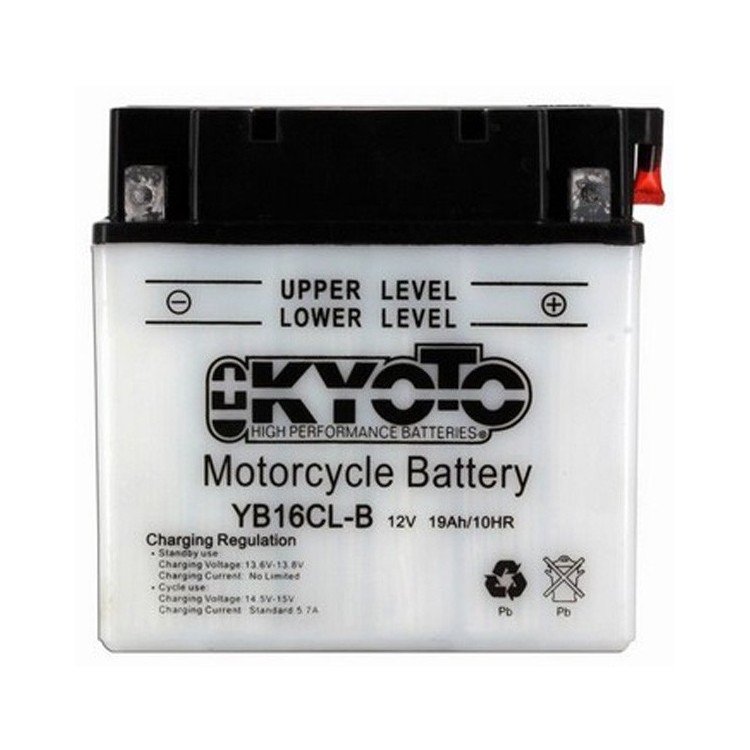 YB16CL-B Genova | Batteria YB16CL-B Fornita Senza Acido | Batteria Yuasa 70Ah | Batteria Yuasa 100Ah