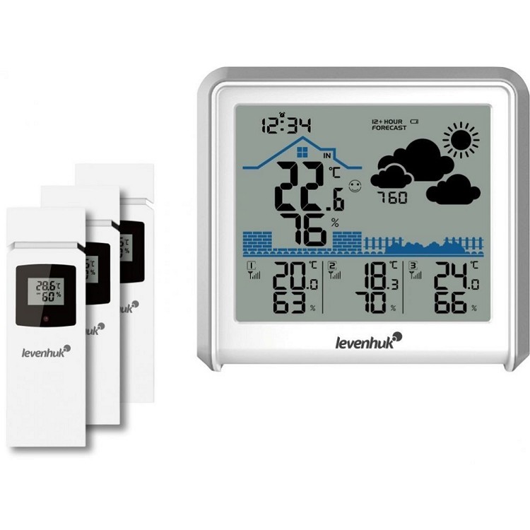 Stazione Meteorologica con Sensore Esterno | Stazione Meteo Casa Wifi | Stazione Meteo Migliore Roma