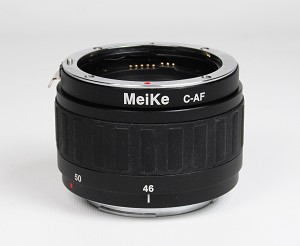 Tubo di prolunga Meike ad elicoide 46/68 per Canon EOS | tubo di prolunga ad elicoide per Canon EOS