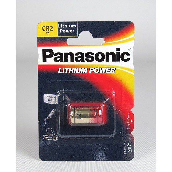 Batteria CR2 3V Panasonic Litio