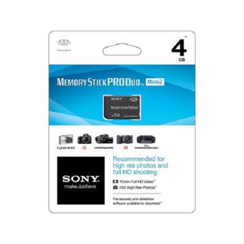 Memory Stick Pro Duo Sony 4gb Mark 2