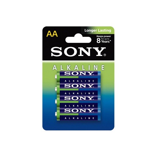 Batteria AA “stilo” Sony alcalina 1,5V