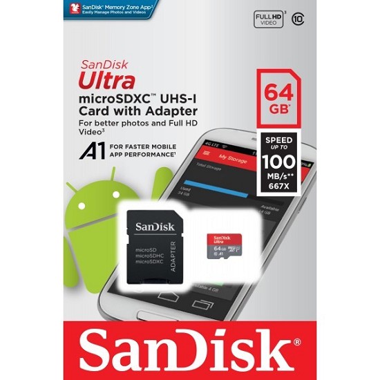 Micro SD card Sandisk