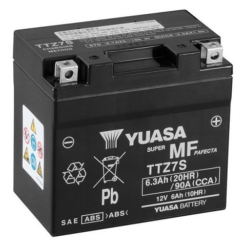 Batteria Moto 12V 6,3Ah 90A TTZ7-S