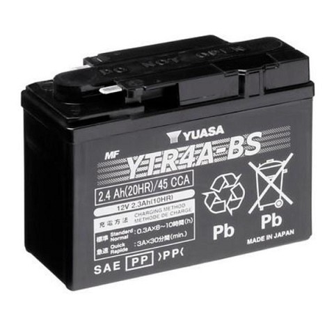 Batteria Moto 12V 2,4Ah 45A YTR4A-BS