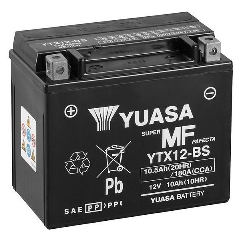 Batteria Moto 12V 10,5Ah 180A YTX12-BS