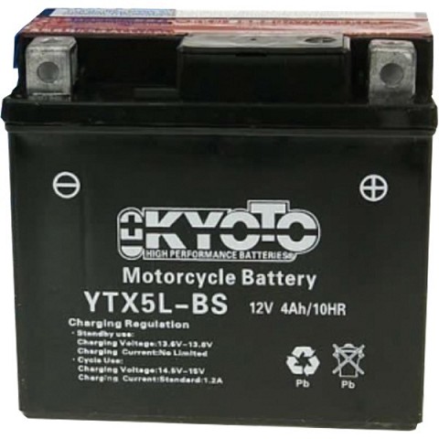 Batteria Moto 12V 4Ah YTX5L-BS