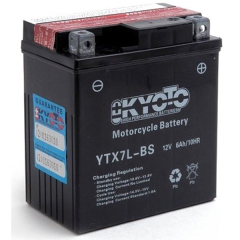 Batteria Moto 12V 6Ah YTX7L-BS