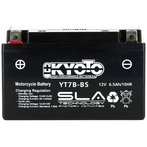 Batteria Moto 12V 7Ah YT7B-BS