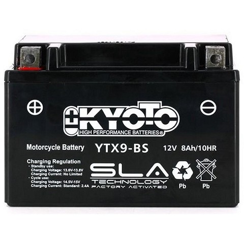 Batteria Moto 12V 8Ah YTX9-BS