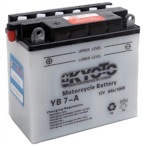 Batteria Moto 12V 8Ah YB7-A