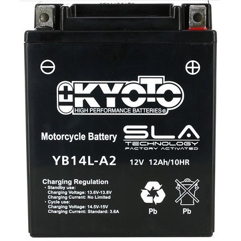 Batteria Moto 12V 14Ah YB14L-A2