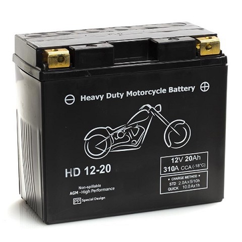 Batteria Moto 12V 20Ah 310A HD1220 BM720