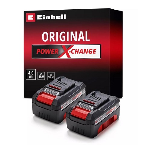 Batteria Ricaricabile Twinpack 4,0 Ah 18V Power X-Change
