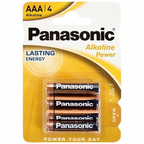Batterie Ministilo Panasonic Alcaline 1,5V