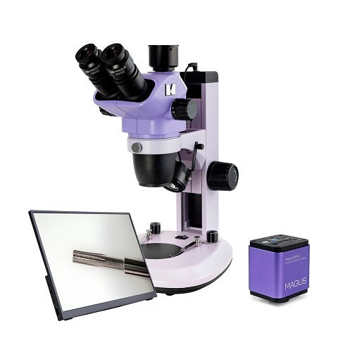Microscopio Stereoscopico Digitale Stereo D7T LCD Plus