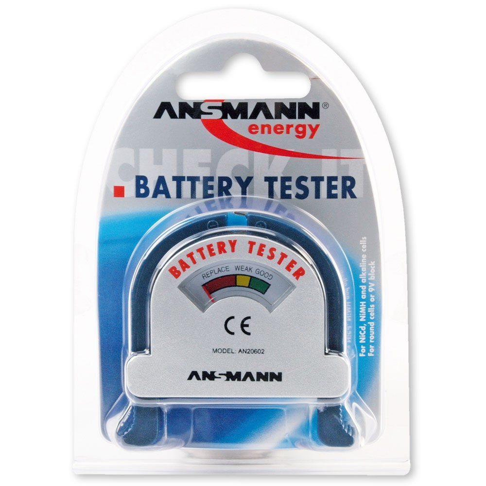 Tresor Tester per Batterie, tester per batterie al litio, come verificare  carica pile con tester
