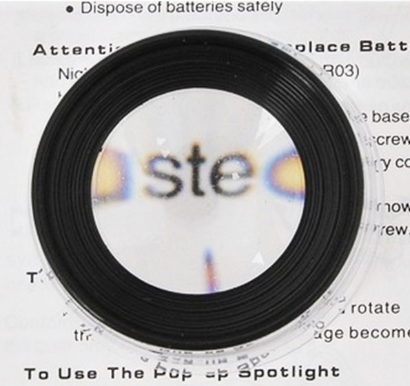 supvox misurazione di lente d ingrandimento ottica lente d ingrandimento microscopio lente d ingrandimento per monete timbri gioielleria 30/ X 36/ mm